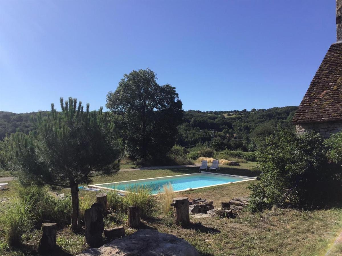 Hotel La Ferme De Roquedure à Montfaucon  Extérieur photo
