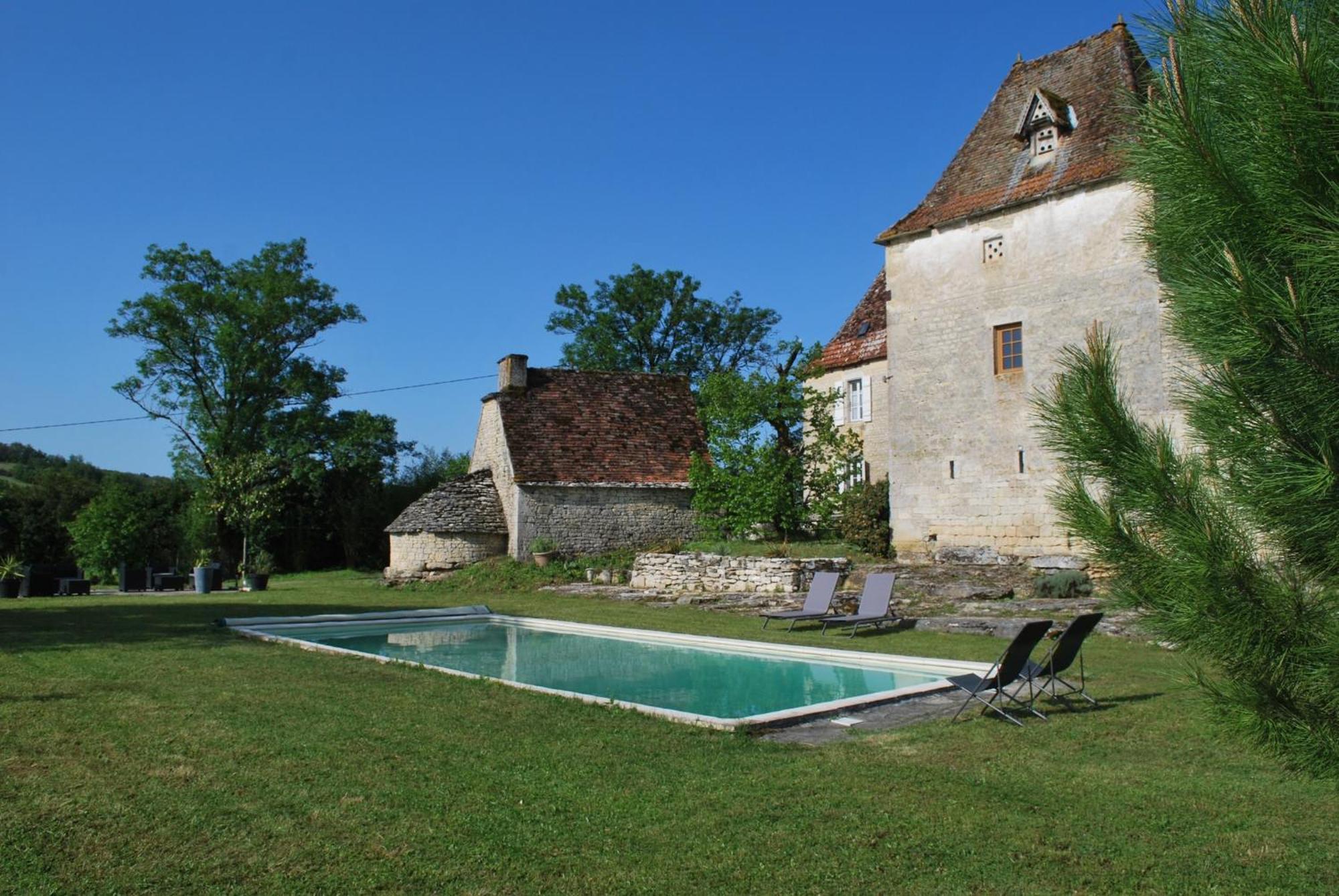Hotel La Ferme De Roquedure à Montfaucon  Extérieur photo